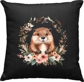 Vidra párna Természet Kedves 2 Fekete