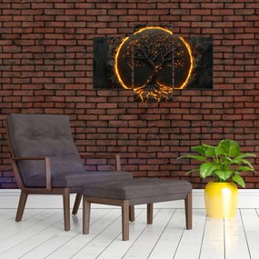 Kép – Életfa lávában II. (90x60 cm)