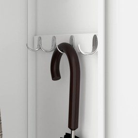 Pléh öltözőszekrény talpazaton, négymodulos, polcokkal KACPER II, 600 x 1800 x 500 mm, Pléh öltözőszekrény talpazaton, négymodulos, polcokkal KACPER I