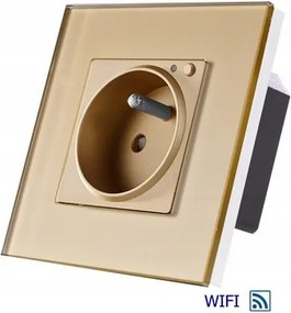 Elektromos Aljzat Wifi Üveg Kontakt Tuya 16A