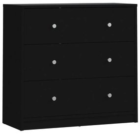 May fekete komód, 72 x 68 cm - Tvilum