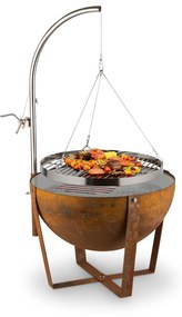 Blum Fire Globe, tűzrakóhely grillel, Ø60cm, acél
