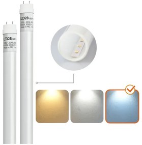 LED T8 technikai fénycső lámpa 2xG13/18W/230V 6500K IP65