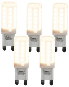 5 db G9 szabályozható LED lámpa készlet 3W 280 lm 2700K