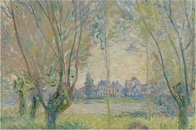 Kép - Claude Monet, Woman Seated under the Willows, reprodukciók (90x60 cm)