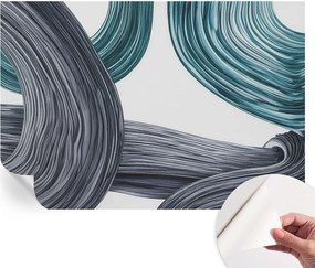 Fotótapéta Fali tapéta Hálószobába és Nappaliba Folyékony vonalak 152x104 cm