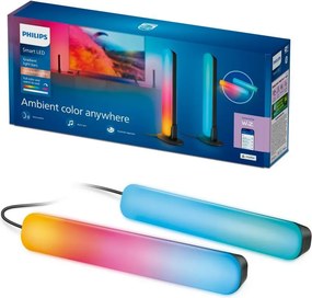 Philips - 2 db-os szett RGBIC LED, fényerőszabályozható SMART GRADIENT lámpatest LED/8W/230V Wi-Fi