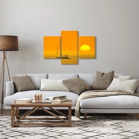 Kép - Csónak a tenger közepén (90x60 cm)
