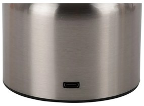 Szürke LED asztali lámpa (magasság 15 cm) Impetu – Leitmotiv