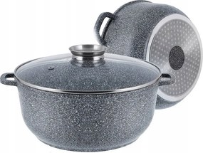 Márvány edény fedővel 13,5L/ 36cm Zilner