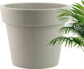 Virágtartó Virágcserép Gamma 20x17cm Bézs