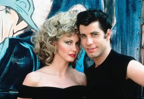 Művészeti fotózás Olivia Newton-John And John Travolta, (40 x 26.7 cm)