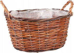 Fonott VirĂĄgkosĂĄr FĂłlia 28x22x14/19 cm HC08230.S