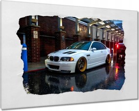 Vászonkép 60x40 Bmw alacsony profilú gumiabroncsok