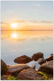 Poszterek 80x120 Kövek fåk tenger