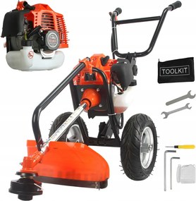 Benzinmotoros Fűnyíró Kerekes Fűszegélynyíró Demon Erős