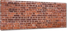 Vászonképek 100x40 Tégla fal Tégla