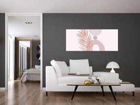 Kép - Lila minimalizmus N⁰1 (120x50 cm)