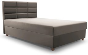 Egyszemélyes ágy 120 cm Picasso II (bézs) (tárolóhellyel és matraccal) . Akció -17%. 1071511