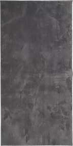 vidaXL HUARTE antracit rövid szálú puha és mosható szőnyeg 100x200 cm