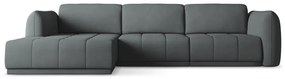 Sötétszürke sarokkanapé (bal oldali) Hoku – Makamii