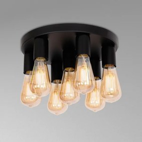 Spotlámpa FILO 7xE27/60W/230V fekete