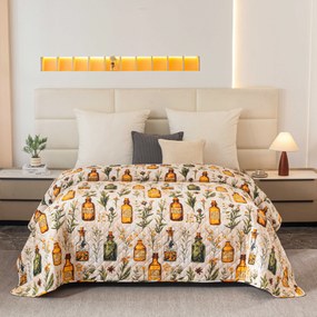 Ágytakaró APOTHECARY, krémszínű Méret: 220 x 240 cm