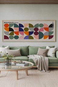 Artsmdfyty7-50120 keretezett MDF falikép, 50 x 120 cm