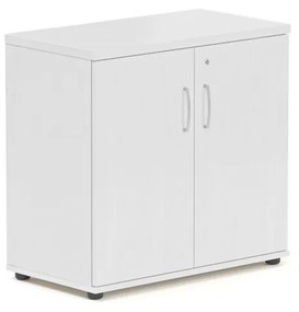 Alacsony szekrény Visio 80 x 38,5 x 76 cm, fehér