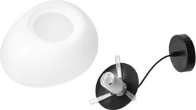 BRILAGI - PEBBLES kábeles függőlámpa 1xE27/40W/230V Ø 30 cm, fekete