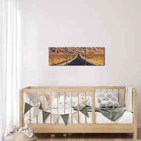 Kép - Death Valley, California, USA (órával) (90x30 cm)