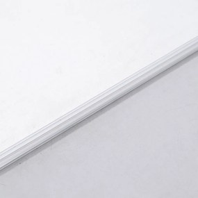 Stuxi Milano Light falsíkra szerelhető Walk-in zuhanyfal, 80x200 cm, 8 mm vastag vízlepergető biztonsági üveggel, két távtartóval