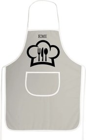 EMI Chef konyhai kötény, Szürke