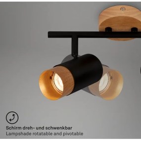 Briloner 2144025 - Spotlámpa SPOT 2xGU10/9W/230V