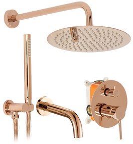 Rejtett Zuhanyszett Rea Lungo Rose Gold + BOX