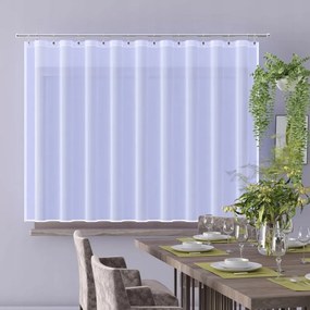 Függöny kész fátyol szegéllyel 400x150 cm fehér