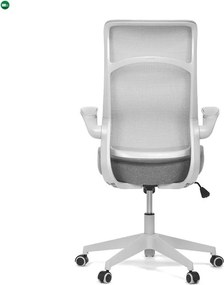 Szürke Hálós Irodai Szék, Hinta Mechanikával. KA-A182 GREY