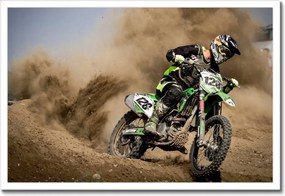 Poszterek keretben 60x40 MotoCross Motorkerékpár Motor