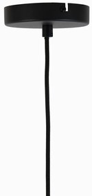 Szürke mennyezeti lámpa üveg búrával ø 21 cm Lekar – Light &amp; Living