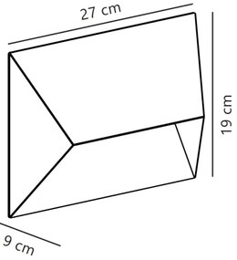 Nordlux - Kültéri fali lámpa PONTIO 2xGU10/25W/230V IP54
