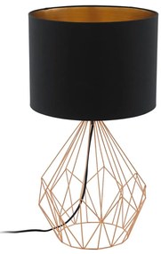 Eglo 95185 - Asztali lámpa PEDREGAL 1xE27/60W/230V
