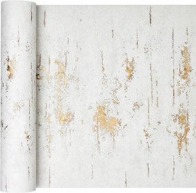 Dekoratív arany kopás a vakolaton