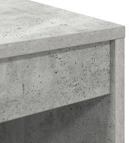Íróasztal Beton szürke Beton 60 x 50 x 76 cm Egyszerű Íróasztal