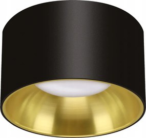 Mennyezeti spot lámpatest kerek szemű Panama C fekete/arany