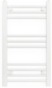 Fehér 400x700mm törölközőszárítós fürdőszobai radiátor Welland Lux | Készletről | Gyors kiszállítással