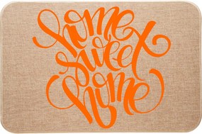 Vászon Lábtörlő Lábszőnyeg színes Otthon, Édes Otthon mintával