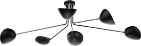 Dar Lighting KRUG KRU6422 Plafonlámpa 6x40W/E14