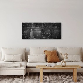 Kép - szerelem, számok (120x50 cm)