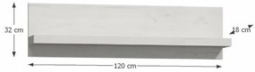 Polc Infinity 11 (Fehér kőris). 788433