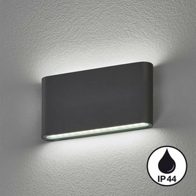 FISCHER&HONSEL 30557 SCONE Modern Kültéri Fali Lámpa Bézs, Fekete, Szürke LED IP44